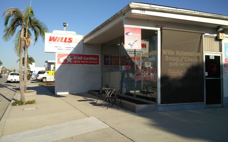 Wills Automotive — Smog inspection station in Covina