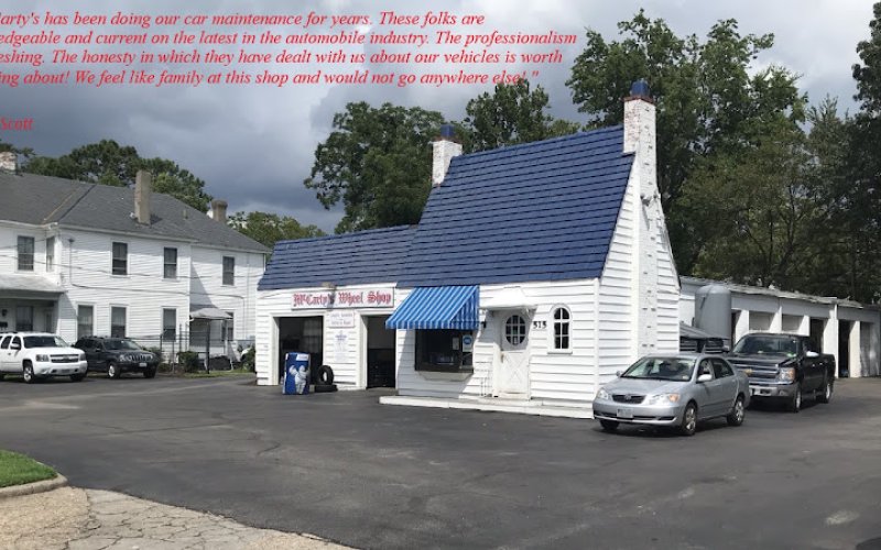 McCarty's Wheel Shop inc. — Auto repair shop in Portsmouth
