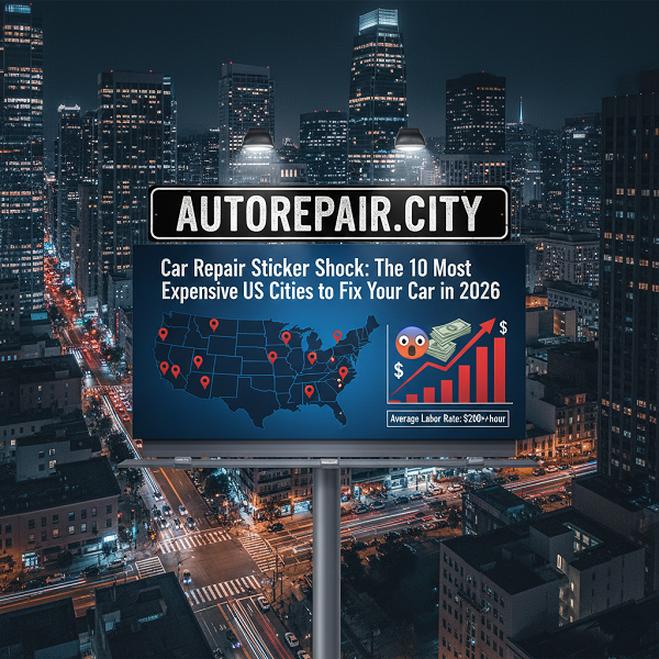 car repair sticker shock the 10 most expensive us cities to fix your car in 2026